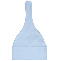 Babymütze mit Knoten, Organic, Farbe Hellblau