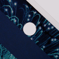 Backstagepass, farbig bedruckt, liegend mit Loch