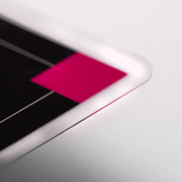 Backstagepass, farbig bedruckt, liegend mit Loch