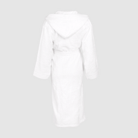 Bademantel klassisch, hinten unbestickt