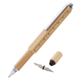 Bambus-Multifunktionskugelschreiber