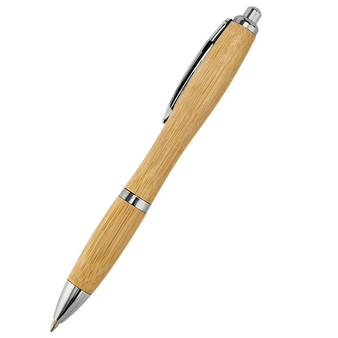 Bambus-Kugelschreiber Attraktiv, ohne Werbeanbringung