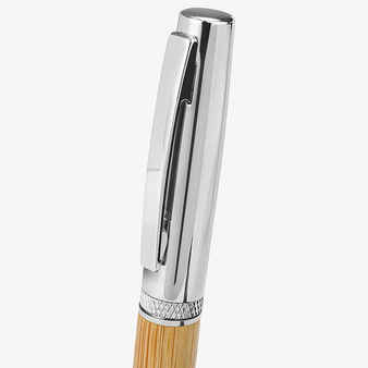 Bambus-Kugelschreiber Chroma, ohne Werbeanbringung