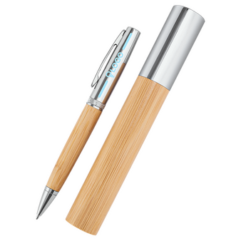 Bambus-Kugelschreiber Chroma