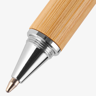Bambus-Multifunktionskugelschreiber mit einseitiger Lasergravur