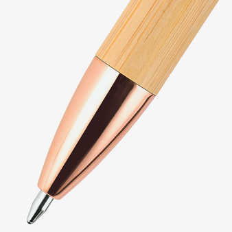 Bambus-Touchpen-Kugelschreiber Style mit einseitiger Lasergravur