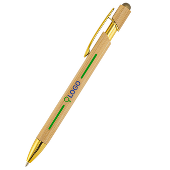 Bambus-Touchpen-Kugelschreiber Style
