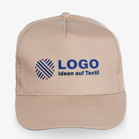 Baseballcap Basic Twill, mit EINER Druckposition, Vorderseite