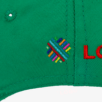 Basic Twill Baseballcap, 1 Stickposition: Hinten, Detailansicht