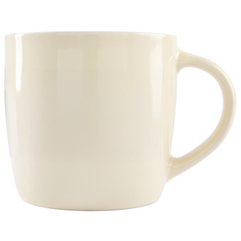 Bauchige Tasse farbig