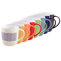 Tassen aufgereiht Farbauswahl