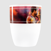 Tasse bedruckt frontal