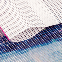 Banner, farbig bedruckt mit Hohlsaum