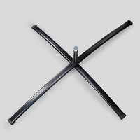 Beachflag, Kreuzfuß