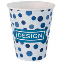 Becher einwandig 250 ml, 4/0-farbig