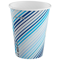 Becher einwandig mit Eichstrich 300 ml, 4/0-farbig (CMYK)