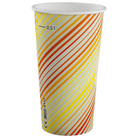 Becher einwandig mit Eichstrich 500 ml, 4/0-farbig (CMYK)