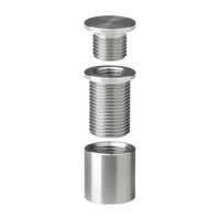 Edelstahl-Wandabstandshalter für den Innen- und Außenbereich