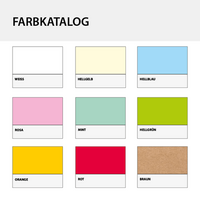 Beidseitig farbig bedruckte Papiertragetasche in M mit Papierkordeln, 26 x 34 x 14 cm, 4/0-farbig