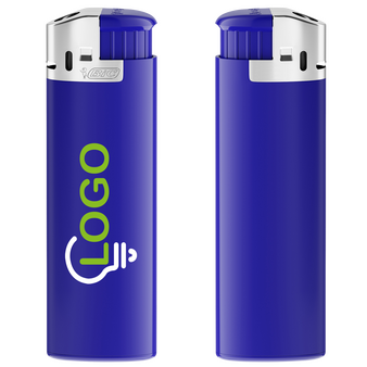 BIC®-Elektro-Feuerzeug, 2-farbig einseitig bedruckt