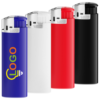 BIC®-Elektro-Feuerzeug, 4-farbig beidseitig bedruckt