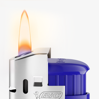 BIC®-Elektro-Feuerzeug, 4-farbig einseitig bedruckt
