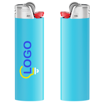 BIC®-Reibradfeuerzeug Maxi, 3-farbig einseitig bedruckt