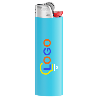 BIC®-Reibradfeuerzeug Maxi, 4-farbig einseitig bedruckt