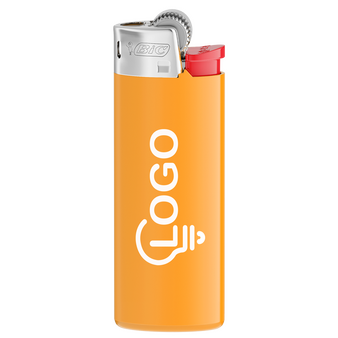 BIC®-Reibradfeuerzeug Mini, 1-farbig beidseitig bedruckt