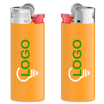 BIC®-Reibradfeuerzeug Mini, 2-farbig beidseitig bedruckt