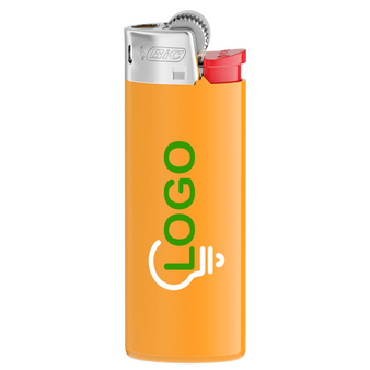 BIC®-Reibradfeuerzeug Mini, 2-farbig beidseitig bedruckt