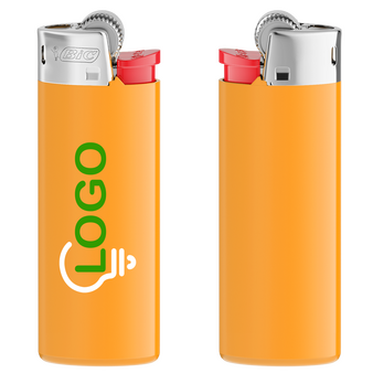 BIC®-Reibradfeuerzeug Mini, 2-farbig einseitig bedruckt