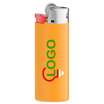 BIC®-Reibradfeuerzeug Mini, 3-farbig beidseitig bedruckt