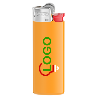 BIC®-Reibradfeuerzeug Mini, 3-farbig beidseitig bedruckt