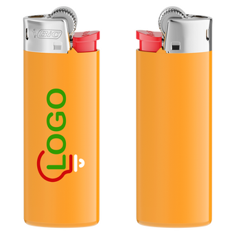 BIC®-Reibradfeuerzeug Mini, 3-farbig einseitig bedruckt