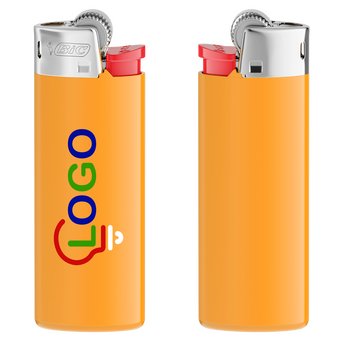 BIC®-Reibradfeuerzeug Mini, 4-farbig einseitig bedruckt