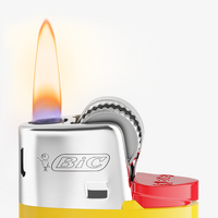 BIC®-Reibradfeuerzeug Slim, 1-farbig einseitig bedruckt