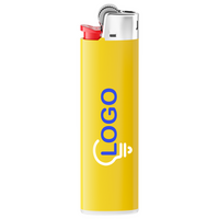 BIC®-Reibradfeuerzeug Slim, 2-farbig beidseitig bedruckt