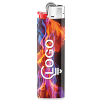 BIC®-Reibradfeuerzeug Slim, 4/0-farbig rundherum bedruckt