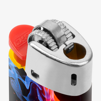 BIC®-Reibradfeuerzeug Slim, 4/0-farbig rundherum bedruckt