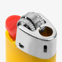 BIC®-Reibradfeuerzeug Slim, 4-farbig einseitig bedruckt