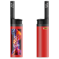 BIC®-Stabfeuerzeug, 4/0-farbig einseitig bedruckt