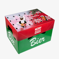 Adventskalender, farbig bedruckt, geschlossen