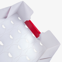 Adventskalender, farbig bedruckt, Deckel rueckseite