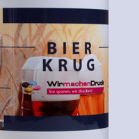 Bierkrug bedruckt