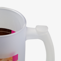 Bierkrug aus Glas bedruckt