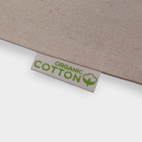 Bio-Baumwolltasche, Langhenkel, 4-farbig, beidseitig bedruckt, Organic Cotton, Materialansicht