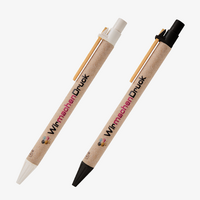 Kugelschreiber, farbig bedruckt, braun