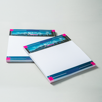 Block, farbig bedruckt, liegend 