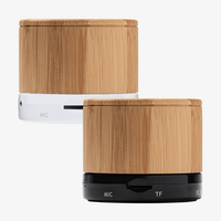 Bluetooth Lautsprecher aus Bambus mit Radio, verschiedene Farben